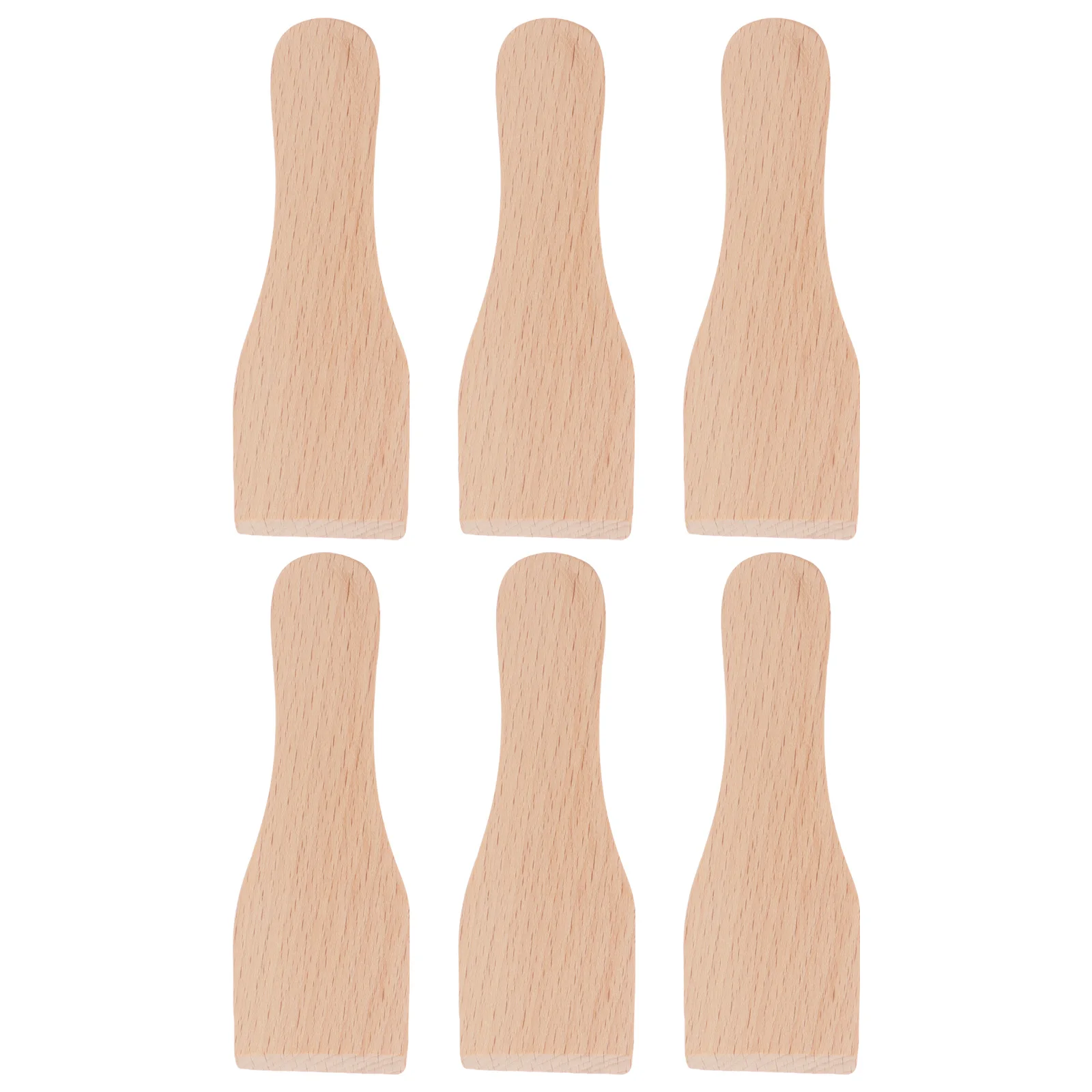 6 Pcs Wood Spatula Set Heat Resistant Kitchen Tools Baking Pastry Utensils Wooden Shovel Scraper Practical Long Handle
6 Pcs Wood Spatula Set Heat Resistant Kitchen Tools Baking Pastry Utensils Wooden Shovel Scraper Practical Long Handle