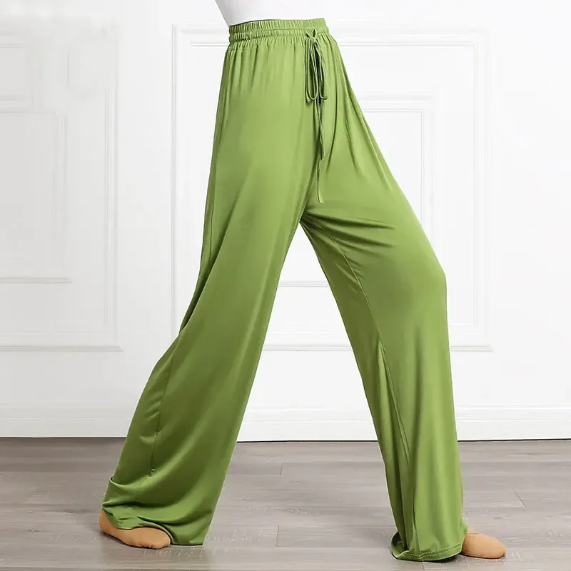 Adult Modal Modern Dance High Waist Palazzo Pant Yoga Straight Pleated Trousers Costume for Women Dancing Clothes Dance Clothing
Adult Modal Modern Dance High Waist Palazzo Pant Yoga Straight Pleated Trousers Costume for Women Dancing Clothes Dance Clothing