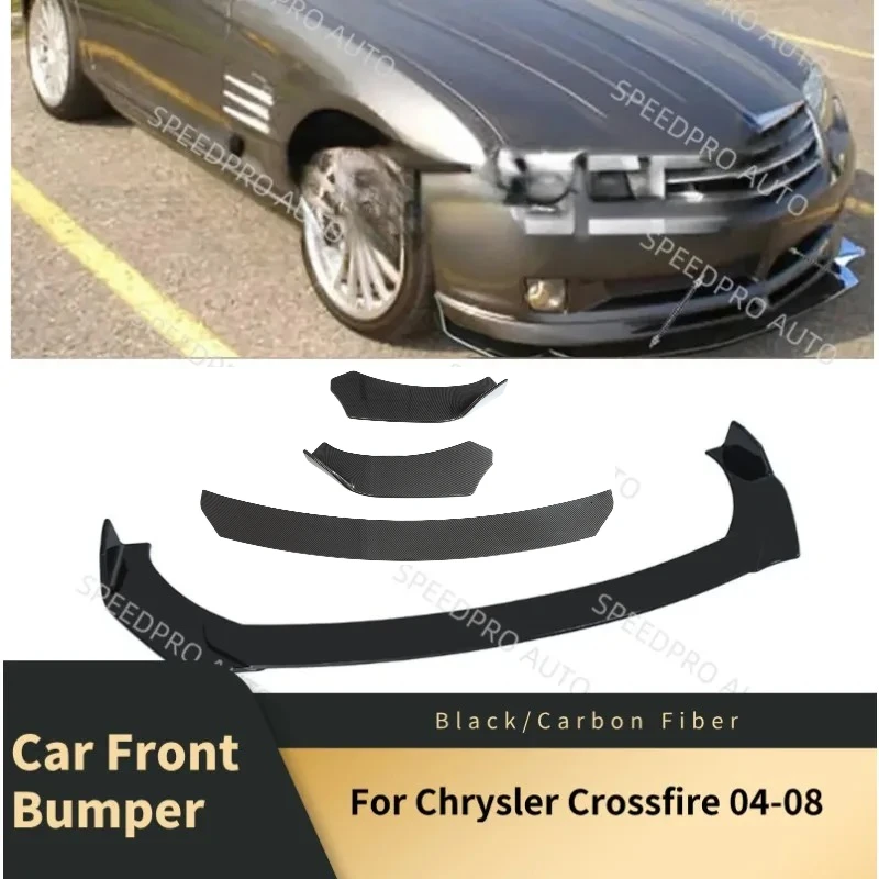 Front Bumper Lip Splitter Spoiler For Chrysler Crossfire 04-08 Car Diffuser Lower Bumper Body Trim Scratch Protector Black
Front Bumper Lip Splitter Spoiler For Chrysler Crossfire 04-08 Car Diffuser Lower Bumper Body Trim Scratch Protector Black