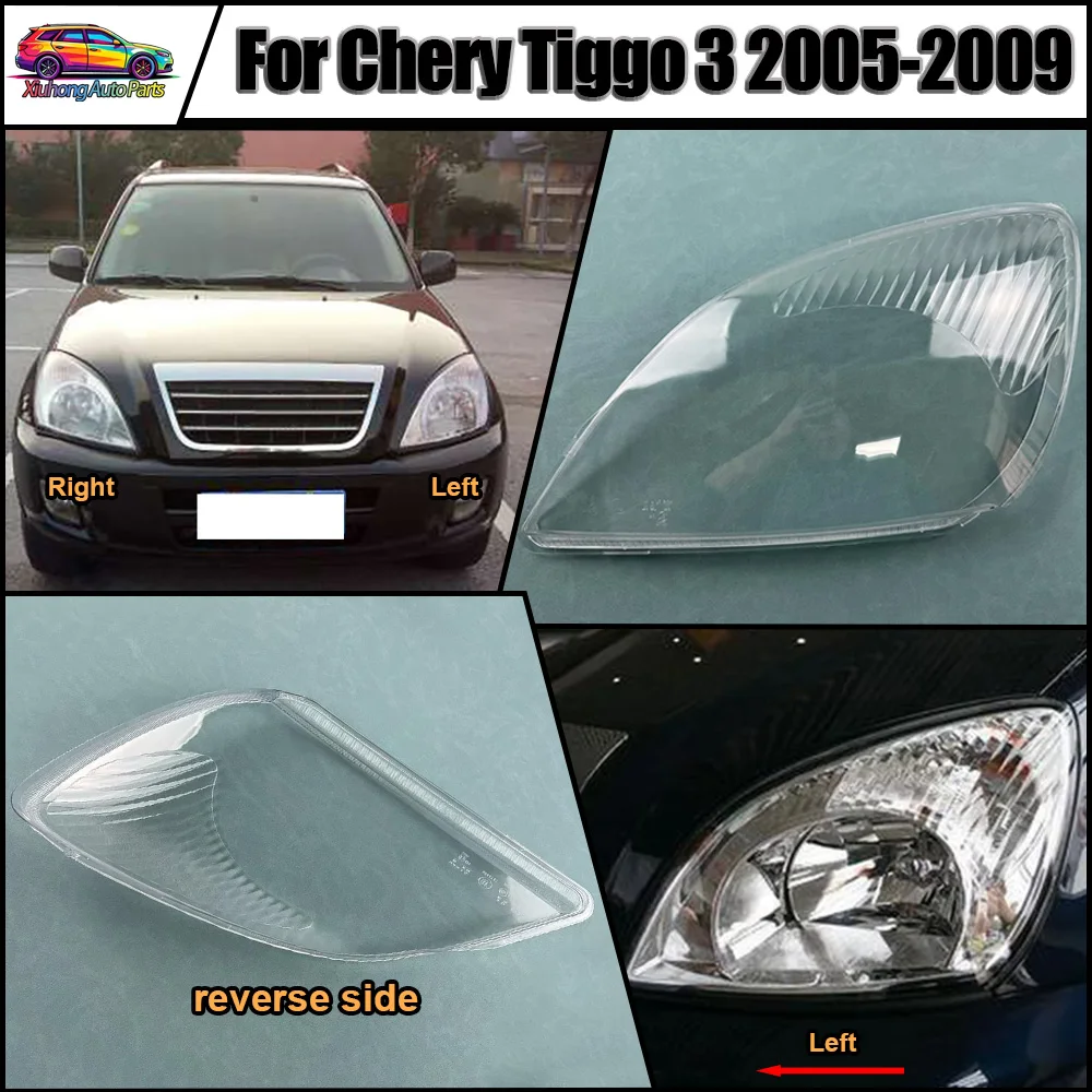 Headlamp Transparent Shell Lampshade Lamp Shade Front Headlight Cover Lens Plexiglass 2005 2006 2007 2008-2009 For Chery Tiggo 3
Headlamp Transparent Shell Lampshade Lamp Shade Front Headlight Cover Lens Plexiglass 2005 2006 2007 2008-2009 For Chery Tiggo 3