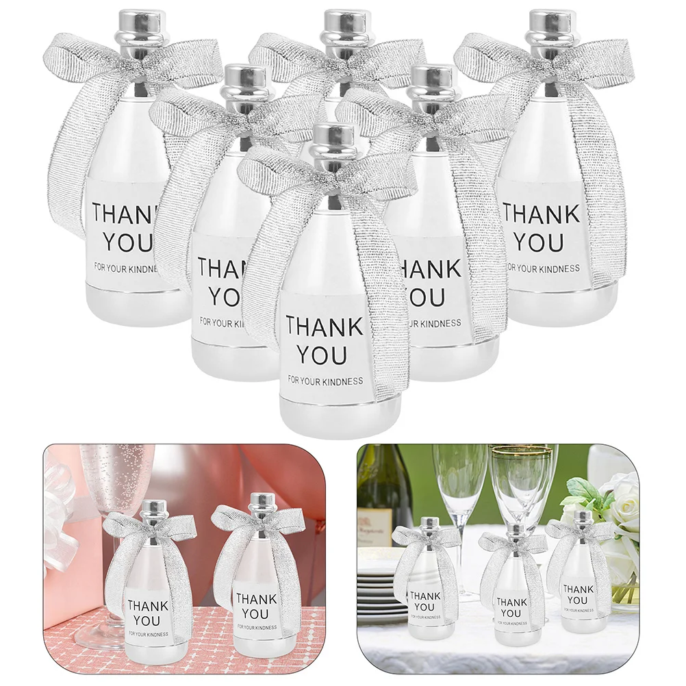 12Pcs Bottle Wedding Favors Transparent Candy Boxes for Party Favors Guests Mini Wine Bottles Bulk Reusable Plastic
12Pcs Bottle Wedding Favors Transparent Candy Boxes for Party Favors Guests Mini Wine Bottles Bulk Reusable Plastic