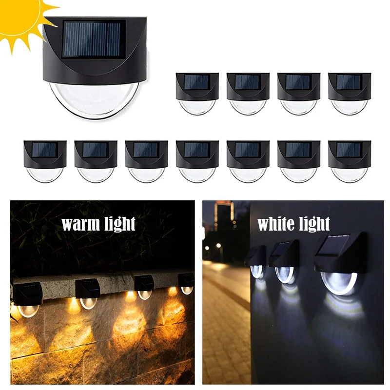 Solar Wall Light Outdoor Waterproof Garden Patio Stair Fence Light LED Solar Deck Light Decorative Spotlight
Solar Wall Light Outdoor Waterproof Garden Patio Stair Fence Light LED Solar Deck Light Decorative Spotlight
