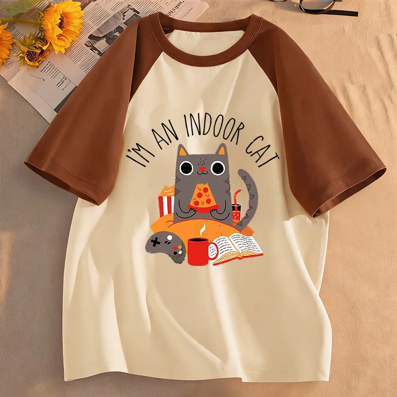Kawaii Design Clothes I Am An Indoor Cat T Shirts Manga Kids Children's T-shirt Boys Girls Summer Spring Casual Top Tee
Kawaii Design Clothes I Am An Indoor Cat T Shirts Manga Kids Children's T-shirt Boys Girls Summer Spring Casual Top Tee