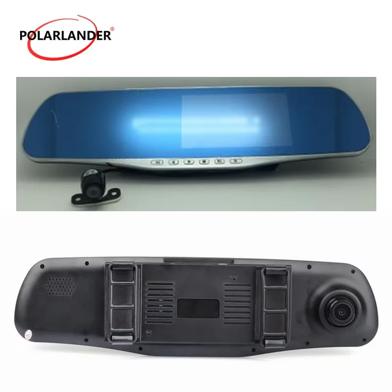 Dual Lens Rearview Mirror DVR Car Camera Recorder Video 140 Degrees Wide Angle Black Box Full HD 1080P Video Recorder
Dual Lens Rearview Mirror DVR Car Camera Recorder Video 140 Degrees Wide Angle Black Box Full HD 1080P Video Recorder