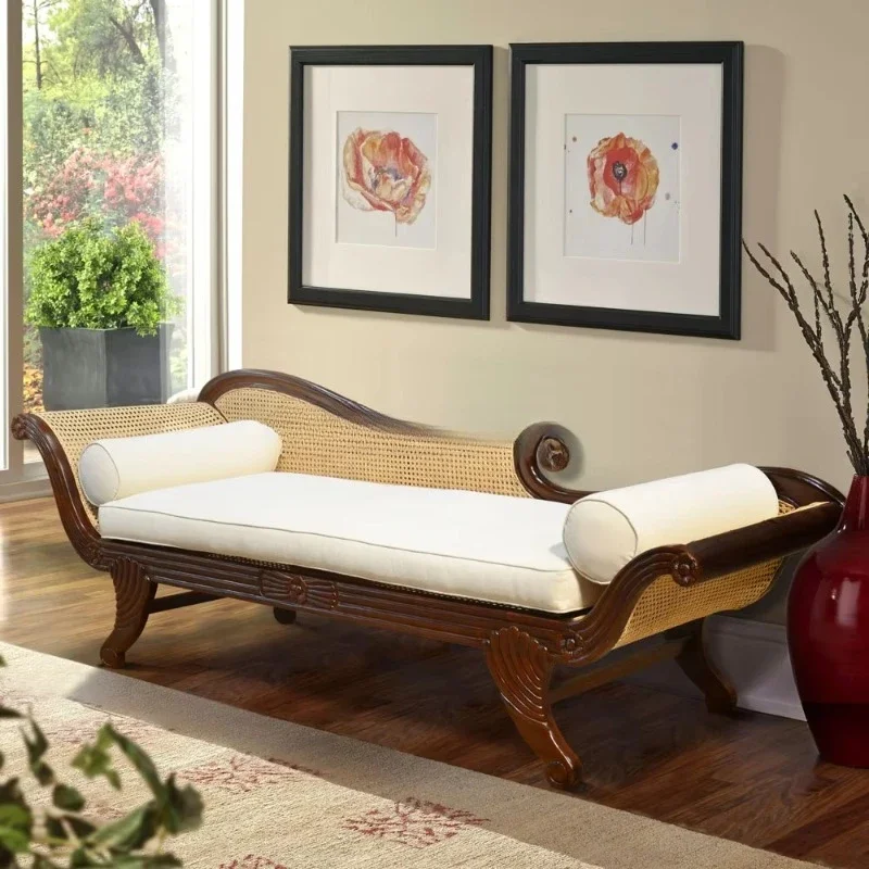 Sofa bed sofa rattan classic teak furniture style.
Sofa bed sofa rattan classic teak furniture style.