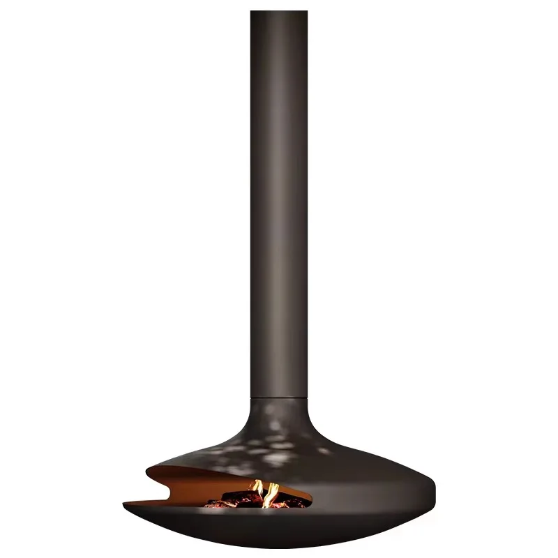 Hanging real fire fireplace, electronic burning wood alcohol hanging fireplace Modern villa living room decoration flying saucer
Hanging real fire fireplace, electronic burning wood alcohol hanging fireplace Modern villa living room decoration flying saucer