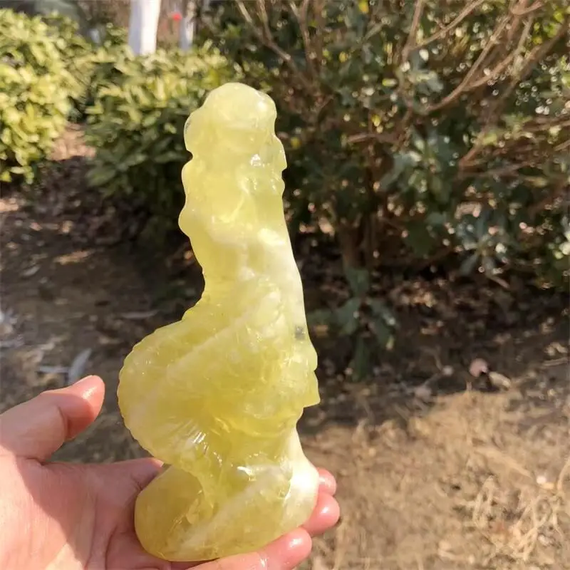 15CM Natural Citrine Mermaid Carving Energy Room Ornaments Healing Home Decoration Holiday Gift 1pcs
15CM Natural Citrine Mermaid Carving Energy Room Ornaments Healing Home Decoration Holiday Gift 1pcs