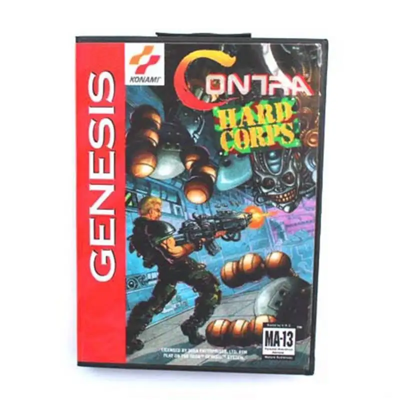 Новое поступление Contra The Hard Corps NTSC-USA 16-битная игровая карта MD для Sega Mega Drive/Genesis в розничной упаковке
Новое поступление Contra The Hard Corps NTSC-USA 16-битная игровая карта MD для Sega Mega Drive/Genesis в розничной упаковке
