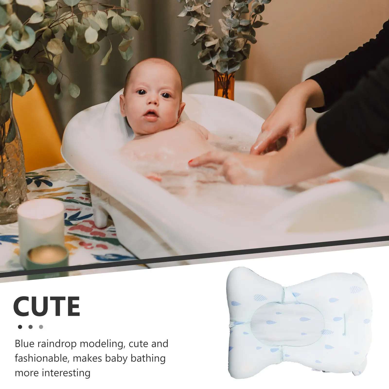 Плавающий матрасик для детской ванночки с поддерживающей подушкой и нескользящим покрытием, идеально подходит для сидения или лежания, легко чистится.
Плавающий матрасик для детской ванночки с поддерживающей подушкой и нескользящим покрытием, идеально подходит для сидения или лежания, легко чистится.