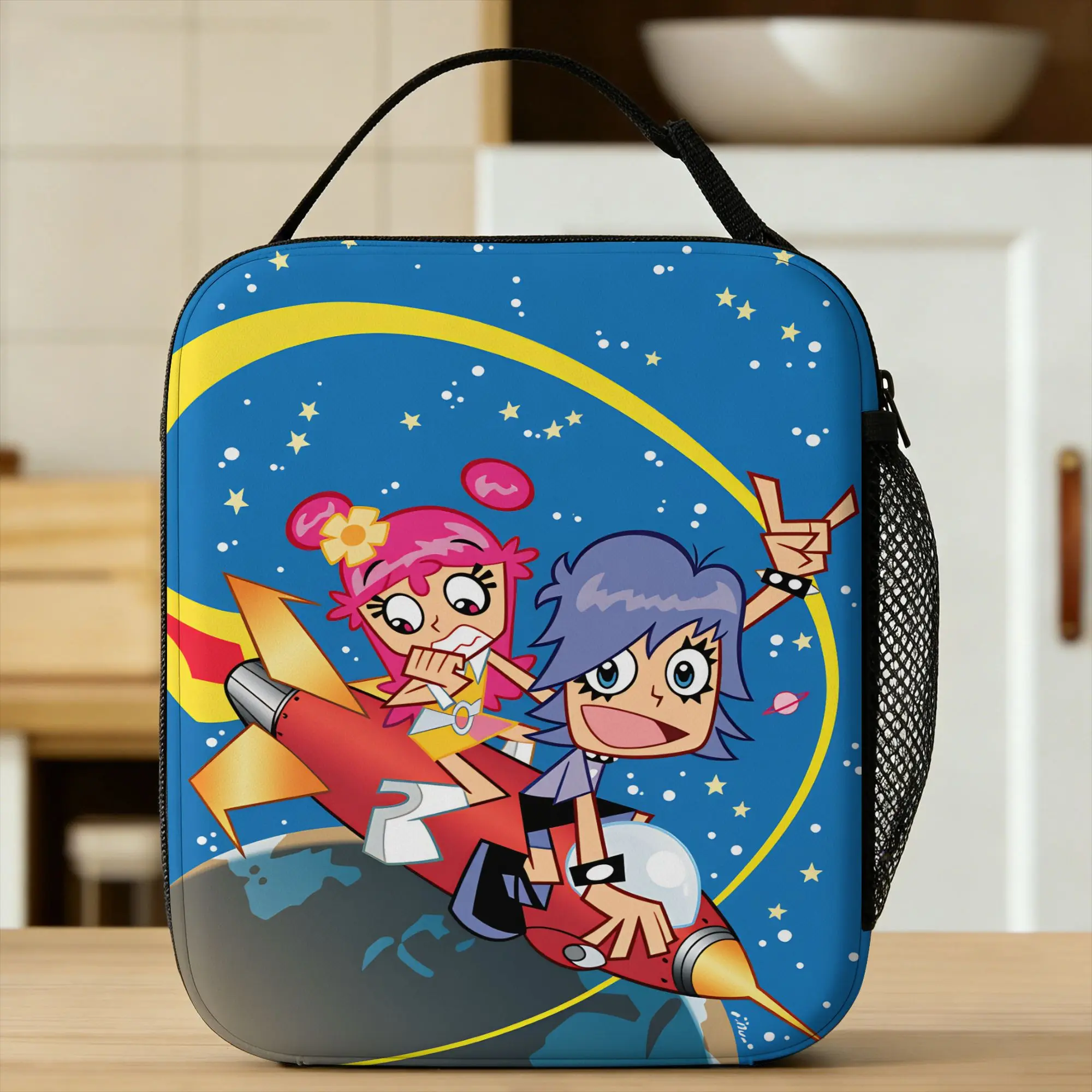 Hi Hi Puffy AmiYumi Lunch Bag Leisure Lunch Box Picnic Portable Insulated Tote Food Bags For Men Oxford Print Cooler Bag
Hi Hi Puffy AmiYumi Lunch Bag Leisure Lunch Box Picnic Portable Insulated Tote Food Bags For Men Oxford Print Cooler Bag