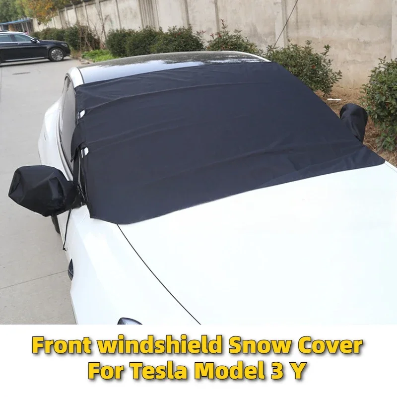 Snow Shield for Tesla Model 3/Y/3+ Highland 2024 Front Windshield Sunshade Prevention Snow Shield Waterproof Cover Accessories
Snow Shield for Tesla Model 3/Y/3+ Highland 2024 Front Windshield Sunshade Prevention Snow Shield Waterproof Cover Accessories