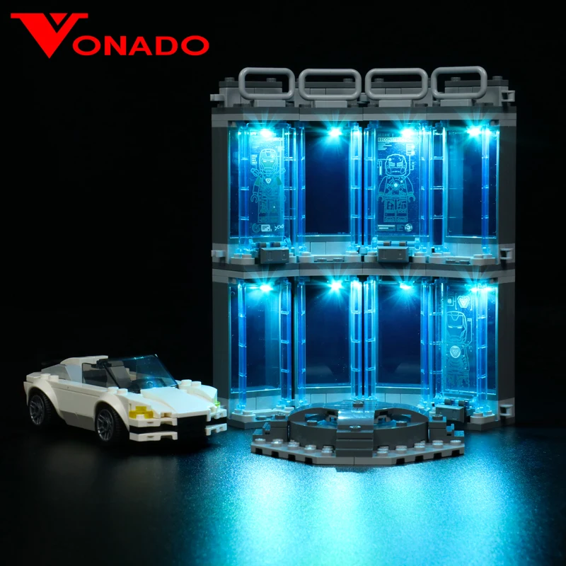 Vonado набор со светодиодной подсветкой для 76216 года, набор строительных блоков (не включает модель), кирпичи, игрушки для детей
Vonado набор со светодиодной подсветкой для 76216 года, набор строительных блоков (не включает модель), кирпичи, игрушки для детей