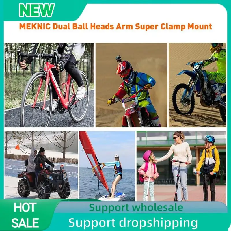 Solid Super Clamp Action Camera Mount Monitor 360° Ballhead Camera Mount For Gopro Bike Motorcycle Sport Camera Accessories
Solid Super Clamp Action Camera Mount Monitor 360° Ballhead Camera Mount For Gopro Bike Motorcycle Sport Camera Accessories
