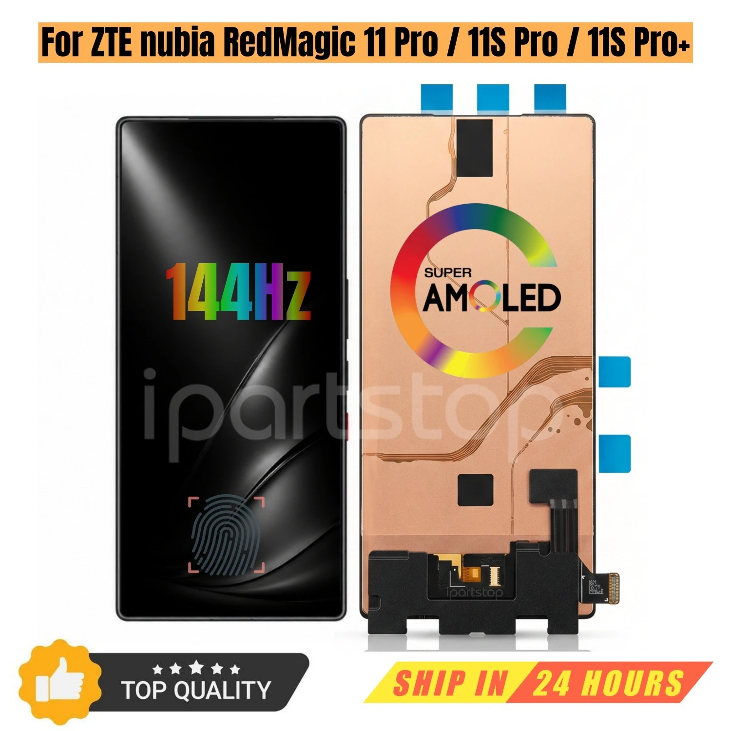Replacement New Display for ZTE nubia RedMagic 11 Pro 11S Pro Red Magic 11S Pro+ 144Hz AMOLED Touch Screen Digitizer Assembly
Replacement New Display for ZTE nubia RedMagic 11 Pro 11S Pro Red Magic 11S Pro+ 144Hz AMOLED Touch Screen Digitizer Assembly