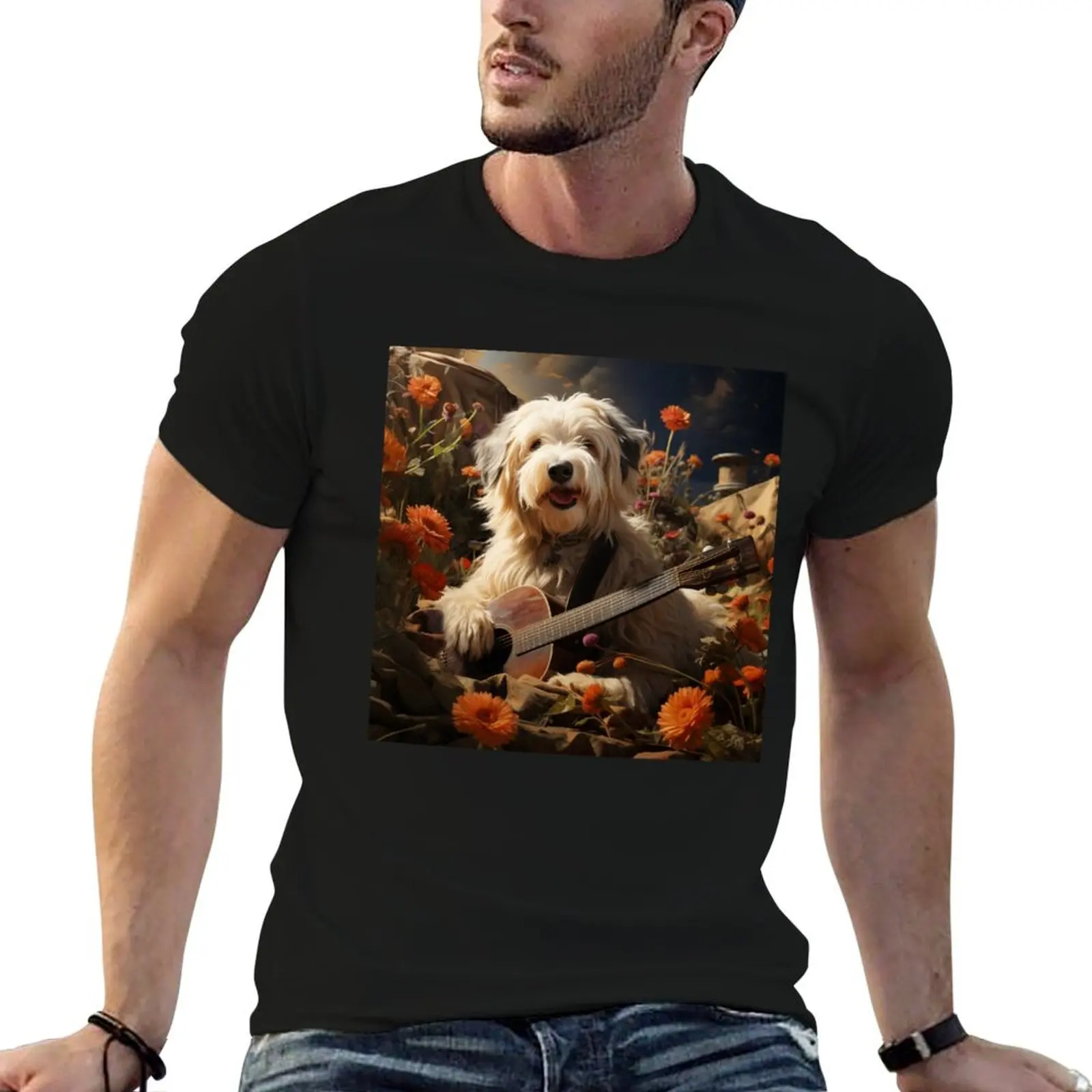 t cotton playing men shirts guitar t man Old casual English T-Shirt Sheepdog for shirts 100%
t cotton playing men shirts guitar t man Old casual English T-Shirt Sheepdog for shirts 100%