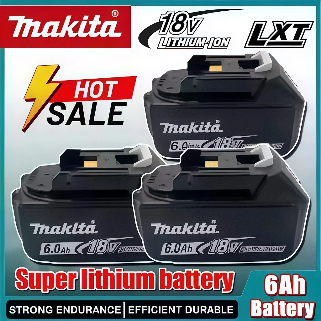 Low Standby‑power Loss Genuine Makita 18V 6Ah Battery Reduces Charging Times For Daily‑use BL18 Home‑improvement Tool Kits
Low Standby‑power Loss Genuine Makita 18V 6Ah Battery Reduces Charging Times For Daily‑use BL18 Home‑improvement Tool Kits