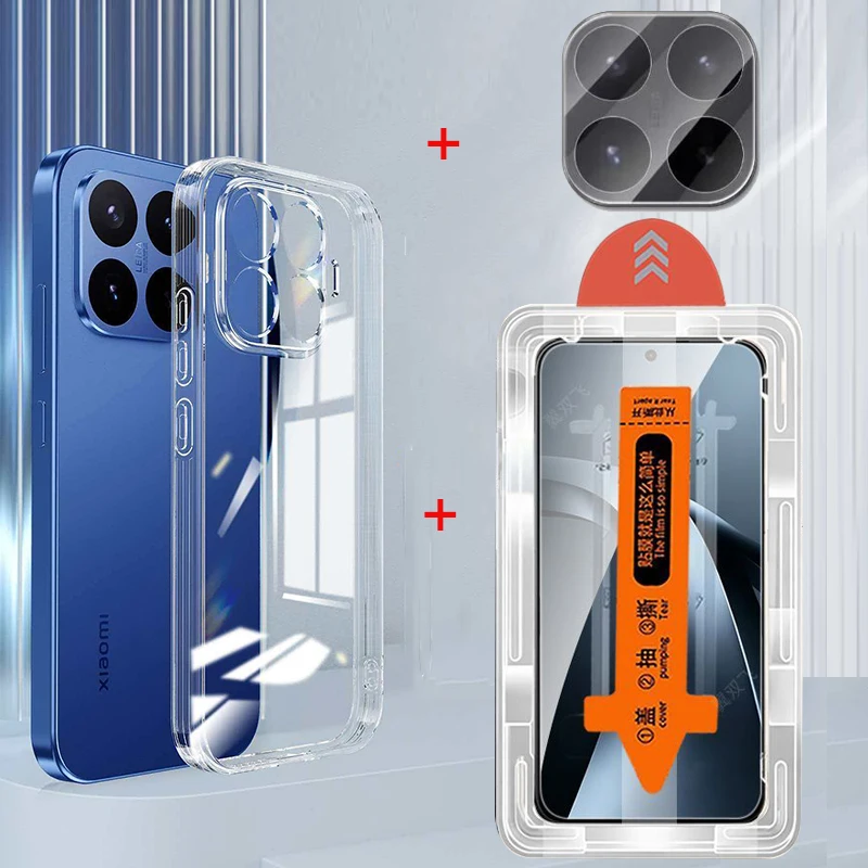 For Xiaomi 17T Pro Mi17T Mi17TPro Camera Screen Protectors Tempered Glass Cover Locator Installation With TPU Phone Case
For Xiaomi 17T Pro Mi17T Mi17TPro Camera Screen Protectors Tempered Glass Cover Locator Installation With TPU Phone Case