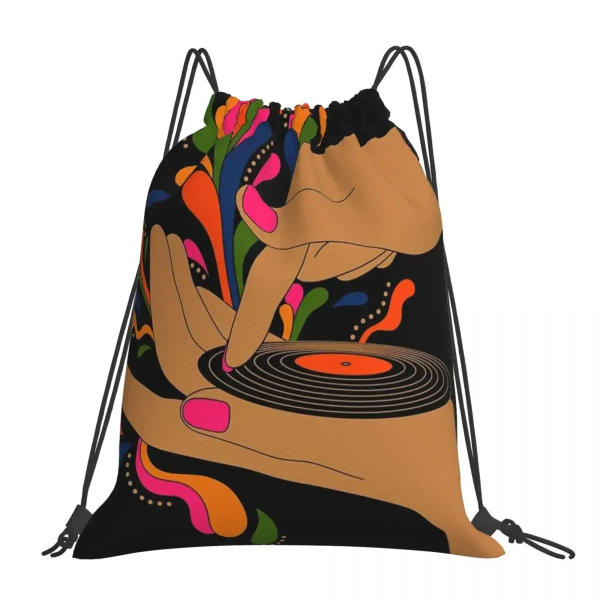 Tiny Record Player Backpacks Fashion Portable Drawstring Bags Drawstring Bundle Pocket Sports Bag BookBag For Man Woman School
Tiny Record Player Backpacks Fashion Portable Drawstring Bags Drawstring Bundle Pocket Sports Bag BookBag For Man Woman School