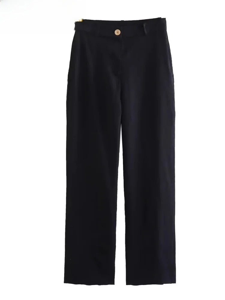 New Women's Linen Wide Leg Pants Beaded Decorated Linen Vest 790322 Commute Sle V-ne Color Spring 2023 Collection
New Women's Linen Wide Leg Pants Beaded Decorated Linen Vest 790322 Commute Sle V-ne Color Spring 2023 Collection