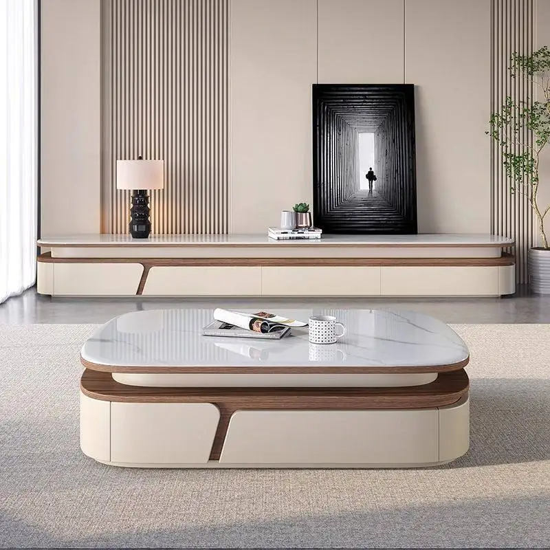 Microcrystalline stone coffee table small apartment living room household rectangle
Microcrystalline stone coffee table small apartment living room household rectangle