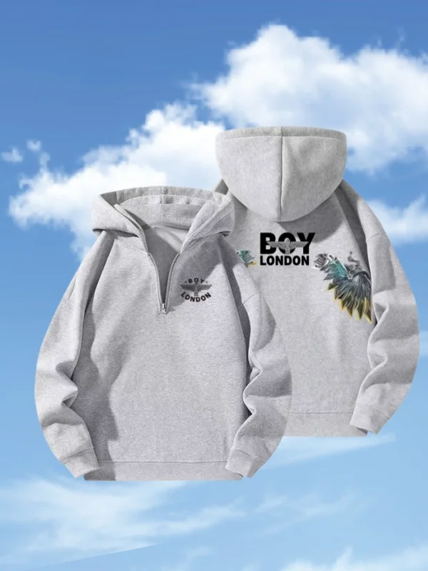 BOY LONDON Autumn and Winter Fashion Printed Zipper Pure Cotton Hooded Jacket Loose Sports Leisure Men's Sweatshirt
BOY LONDON Autumn and Winter Fashion Printed Zipper Pure Cotton Hooded Jacket Loose Sports Leisure Men's Sweatshirt