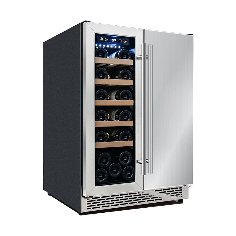Electric 120V Constant Temperature Wine Refrigerator Cooler Black OEM Mold 118L Wine Holder Cabinet Chiller
Electric 120V Constant Temperature Wine Refrigerator Cooler Black OEM Mold 118L Wine Holder Cabinet Chiller