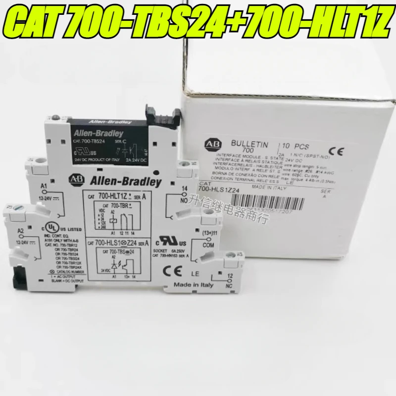 (Совершенно новый оригинал) 1 шт./лот 100% оригинальное реле: CAT 700-TBS24 + 700-HLT1Z Твердотельное реле
(Совершенно новый оригинал) 1 шт./лот 100% оригинальное реле: CAT 700-TBS24 + 700-HLT1Z Твердотельное реле