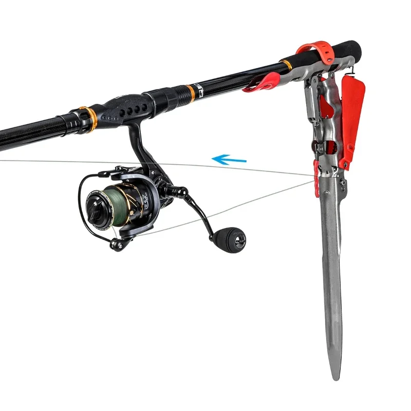 Fishing Rod Holder Automatic Lifting Rod Double Torsion Spring Fishing Pole Bracket Accesorios De Pesca Fishing Rod Stand
Fishing Rod Holder Automatic Lifting Rod Double Torsion Spring Fishing Pole Bracket Accesorios De Pesca Fishing Rod Stand