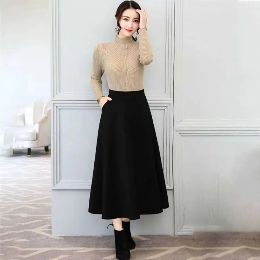 Women's 2025 Summe New High Waisted And Large Swing Skirt Slimming Fashion Black Versatile A-line Long Dress For Women Clothing
Women's 2025 Summe New High Waisted And Large Swing Skirt Slimming Fashion Black Versatile A-line Long Dress For Women Clothing