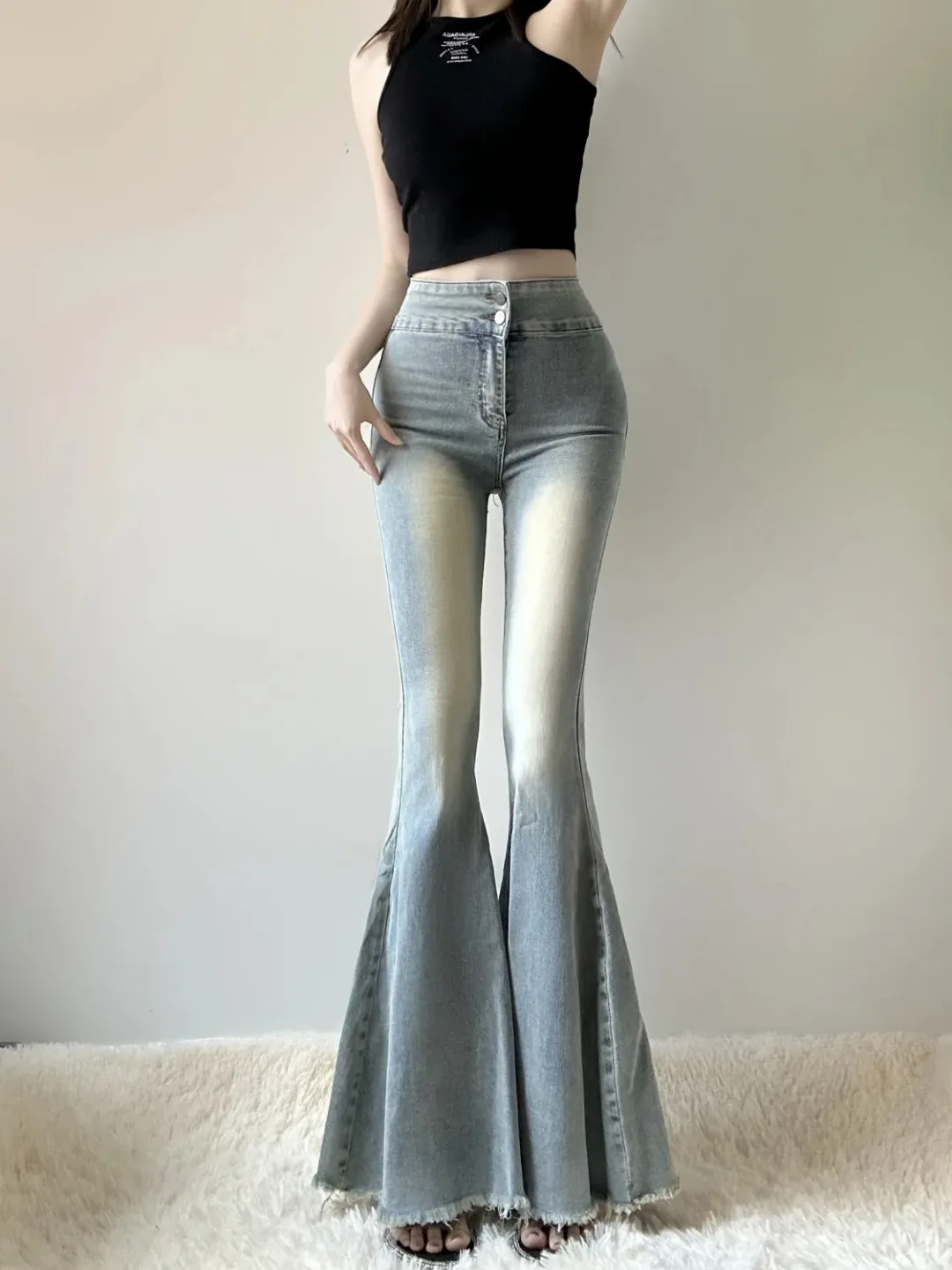 new spring autumn fashion casual plus size brand female women girls stretch flare jeans
new spring autumn fashion casual plus size brand female women girls stretch flare jeans