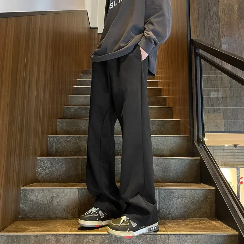 Solid Color Men's Straight Casual Pants Korean Slim Fashion Trousers Comfortable Solid Color Classic Male Pants Streetwear
Solid Color Men's Straight Casual Pants Korean Slim Fashion Trousers Comfortable Solid Color Classic Male Pants Streetwear