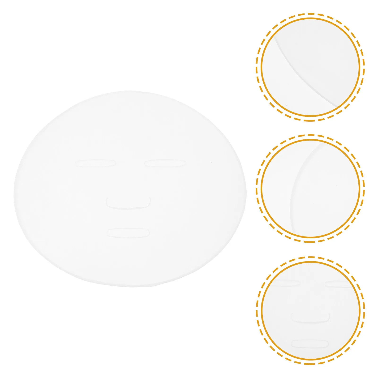 2Pcs DIY Seaweed Mask Mold Reusable Silicone Tray for Collagen Face Mask Salon Beauty Skincare Tool
2Pcs DIY Seaweed Mask Mold Reusable Silicone Tray for Collagen Face Mask Salon Beauty Skincare Tool
