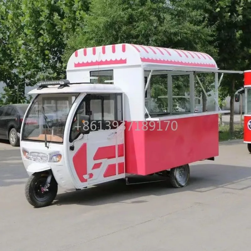 Mobile Tricycle Food Truck 3 Wheel Food Trucks Mobile Bar Electric Tricycle for Trailer
Mobile Tricycle Food Truck 3 Wheel Food Trucks Mobile Bar Electric Tricycle for Trailer