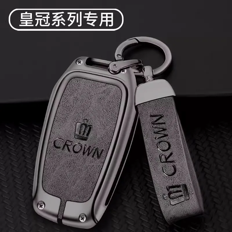 Zinc Alloy Car Key Case Cover Shell For Toyota Crown Logo CHR Hilux Fortuner Land Cruiser 200 Camry Corolla Crown RAV4 Highland
Zinc Alloy Car Key Case Cover Shell For Toyota Crown Logo CHR Hilux Fortuner Land Cruiser 200 Camry Corolla Crown RAV4 Highland