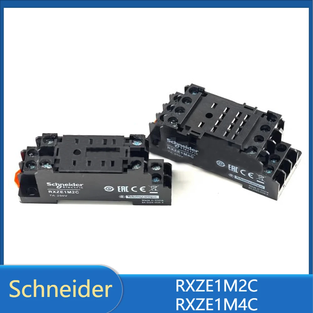10 Pcs Schneider Intermediate Relay Base RXZE1M2C 8-pin 2O 2C RXZE1M4C 4O 4C 14-pin Base 7A New Original
10 Pcs Schneider Intermediate Relay Base RXZE1M2C 8-pin 2O 2C RXZE1M4C 4O 4C 14-pin Base 7A New Original
