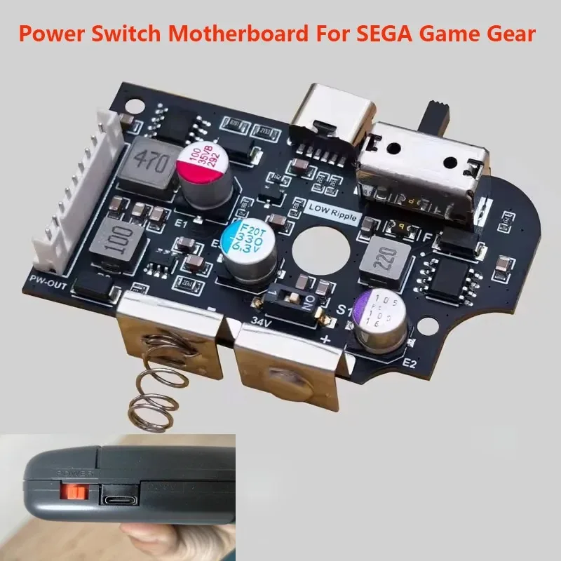 Плата питания USB-C для консоли SEGA V2.0, оригинальный IPS LCD-экран высокой яркости, не требует обслуживания по вопросам питания.
Плата питания USB-C для консоли SEGA V2.0, оригинальный IPS LCD-экран высокой яркости, не требует обслуживания по вопросам питания.