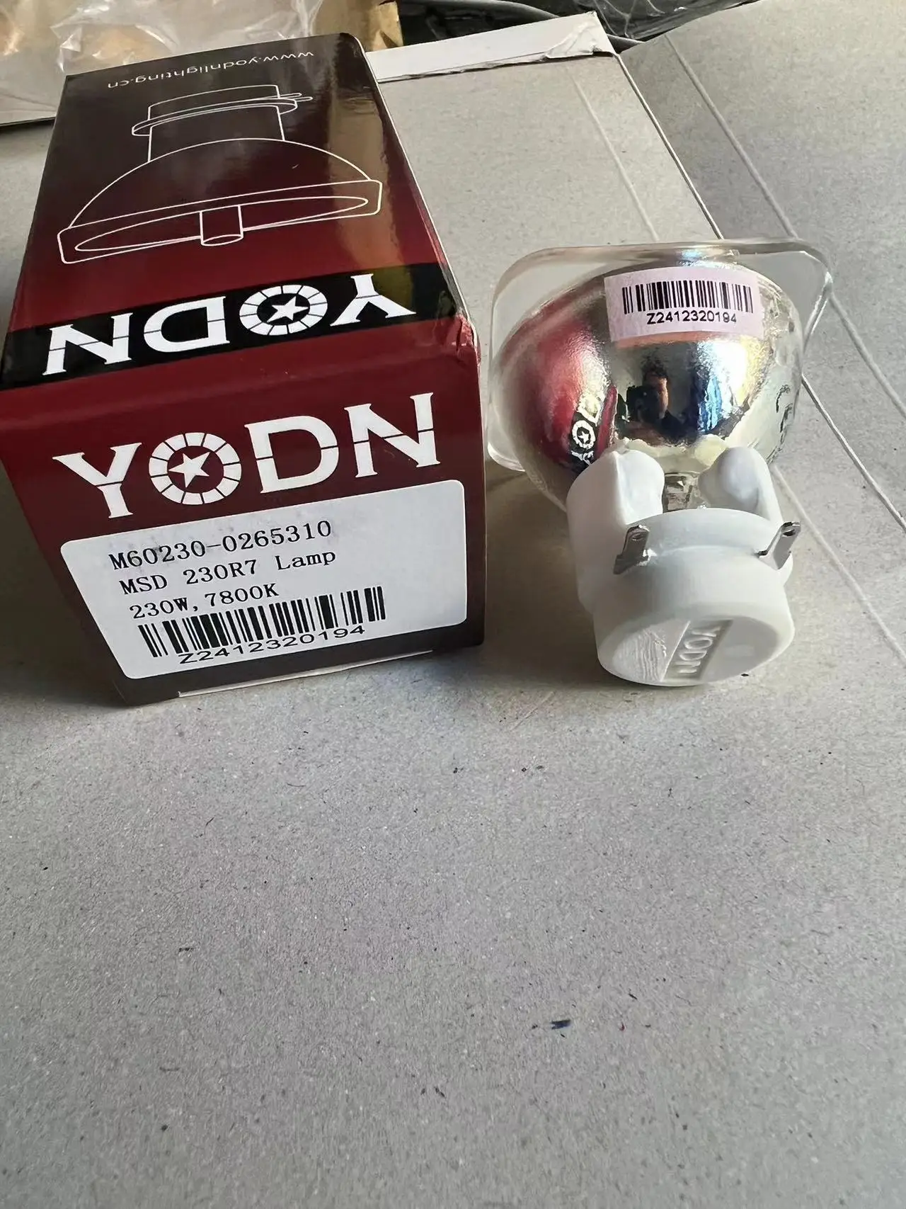 Replacement Original YODN MSD 230R7 Lamp Unit For SIRIUS HRI 230W 7800k MSD 7R Beam Lamp
Replacement Original YODN MSD 230R7 Lamp Unit For SIRIUS HRI 230W 7800k MSD 7R Beam Lamp