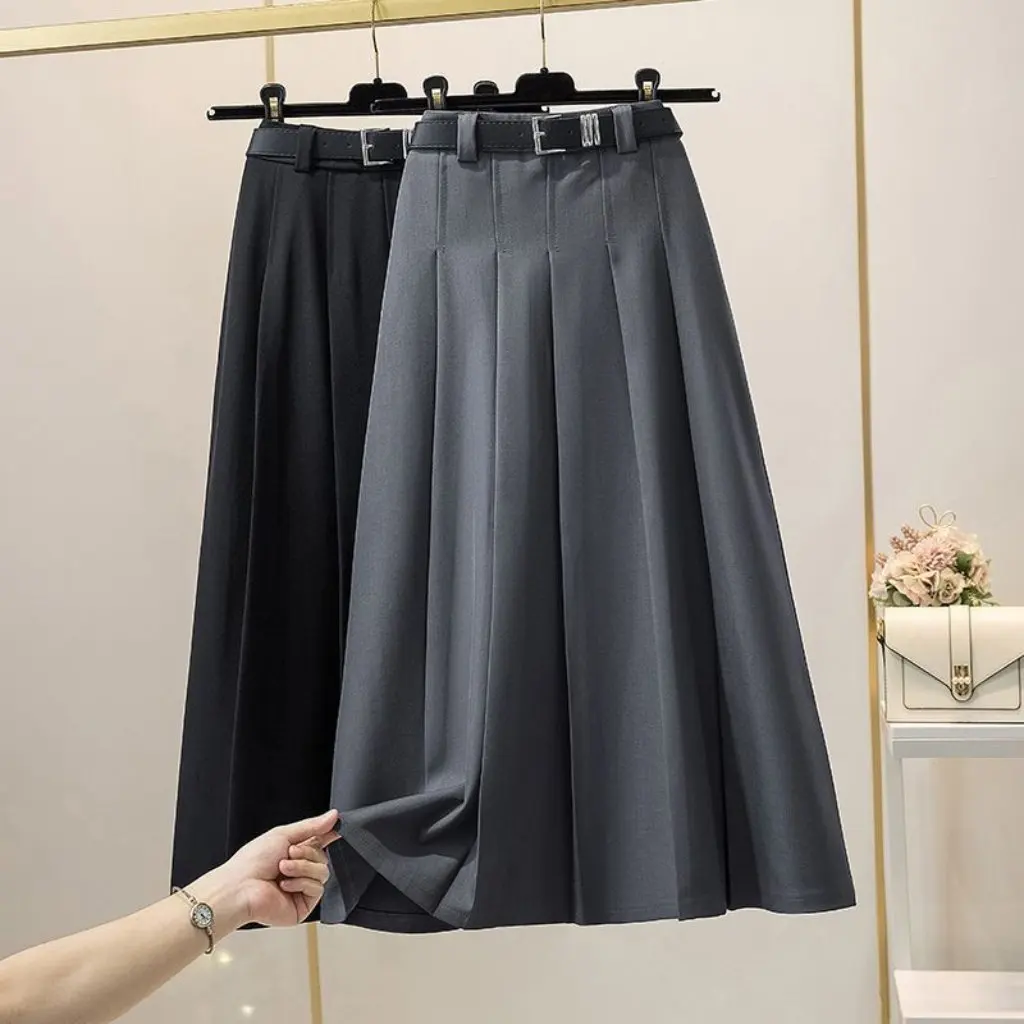 Spring Dress Women's Midi Skirt Casual Elegant Style for Spring Summer Autumn Seasons
Spring Dress Women's Midi Skirt Casual Elegant Style for Spring Summer Autumn Seasons