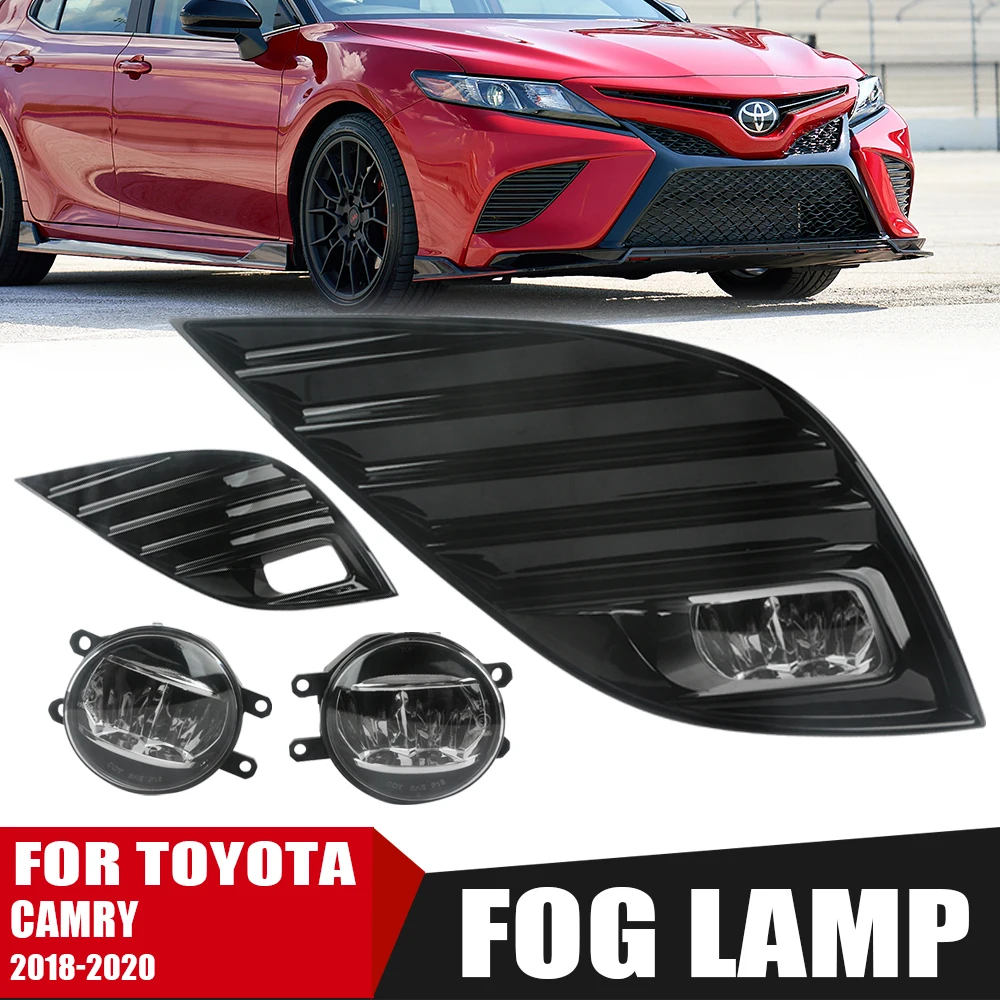 Front Bumper Fog Lamp Upgrade Kit FOR TOYOTA CAMRY SE XSE 2018 2019 2020 Version Additional Foglight Set Switch + Wiring
Front Bumper Fog Lamp Upgrade Kit FOR TOYOTA CAMRY SE XSE 2018 2019 2020 Version Additional Foglight Set Switch + Wiring