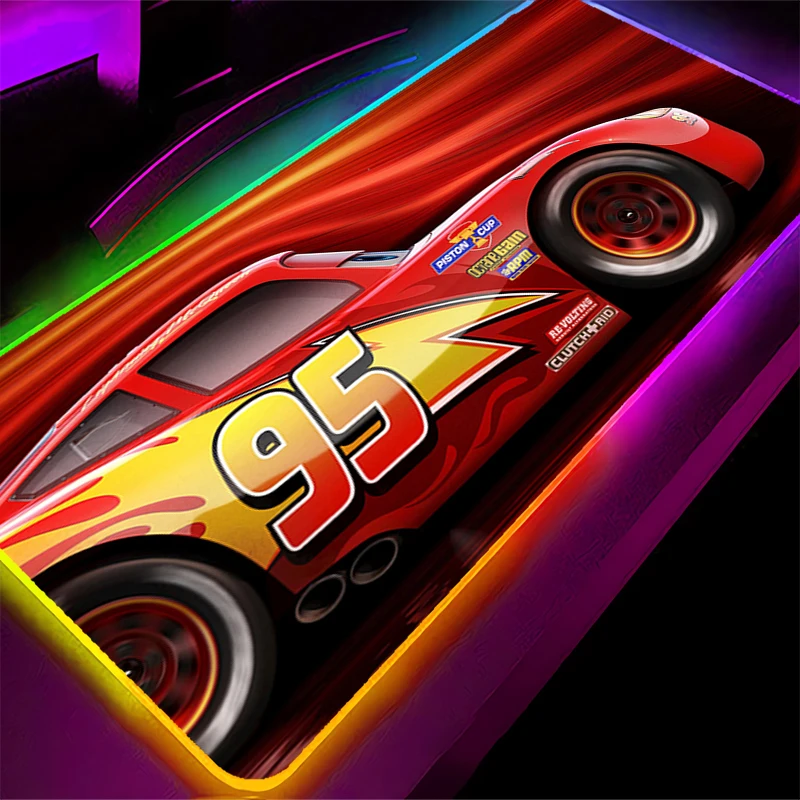 RGB Mouse Pad Disneys Cars gamer Large LED Keyboard NonSlip Mini Pc Rubber Computer Carpet Desk Mat PC Gamer Backlight MousePad
RGB Mouse Pad Disneys Cars gamer Large LED Keyboard NonSlip Mini Pc Rubber Computer Carpet Desk Mat PC Gamer Backlight MousePad
