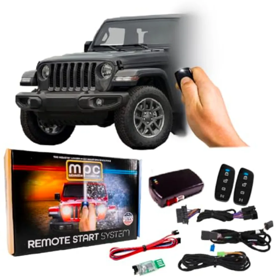 Система дистанционного запуска MPC дальнего действия для Jeep Gladiator 20202025 и Jeep Wrangler 20182025, установка Plug N Play, двойная длинная Ra
Система дистанционного запуска MPC дальнего действия для Jeep Gladiator 20202025 и Jeep Wrangler 20182025, установка Plug N Play, двойная длинная Ra