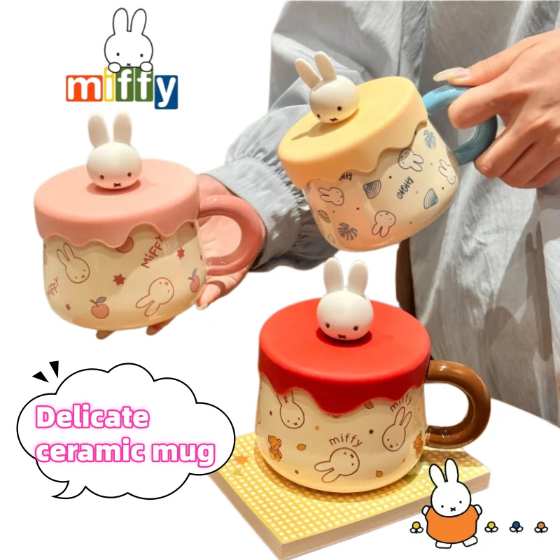 New Miffy Rabbit Ceramic Cup with Lid High Beauty Value Simple Cartoon Cute Couple Mug Household Large Capacity Milk Tea Cup
New Miffy Rabbit Ceramic Cup with Lid High Beauty Value Simple Cartoon Cute Couple Mug Household Large Capacity Milk Tea Cup