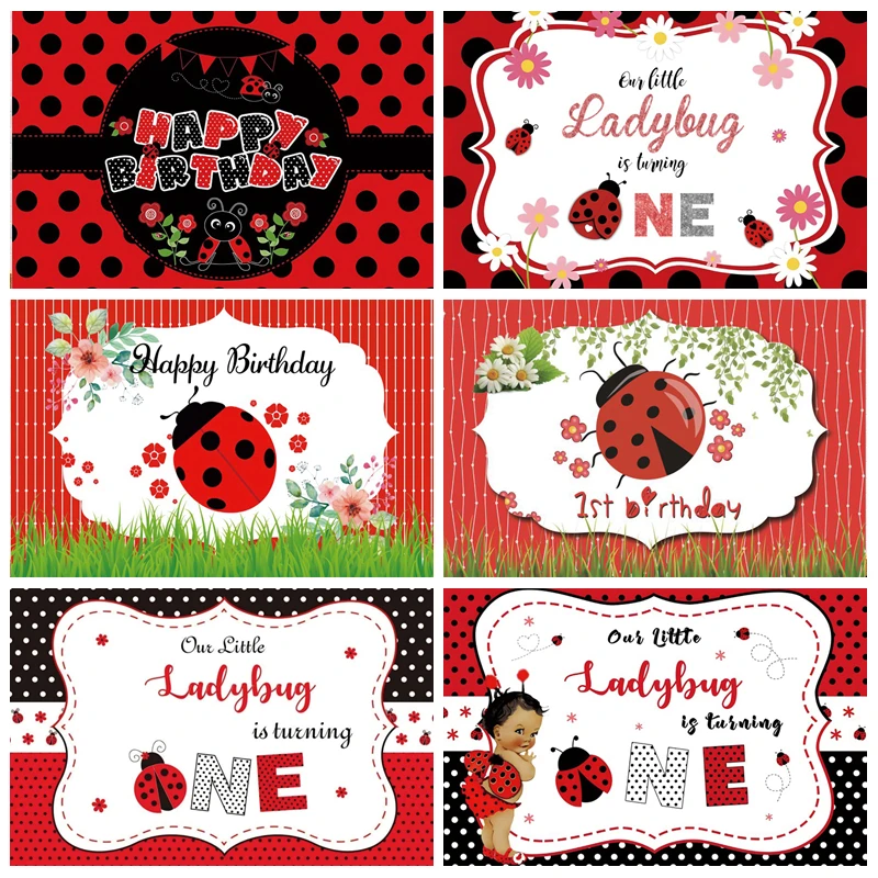 Ladybug Birthday Party Decoration Baby Shower Photography Backdrop Adults Portrait Background Photo Studio Props Supplies
Ladybug Birthday Party Decoration Baby Shower Photography Backdrop Adults Portrait Background Photo Studio Props Supplies