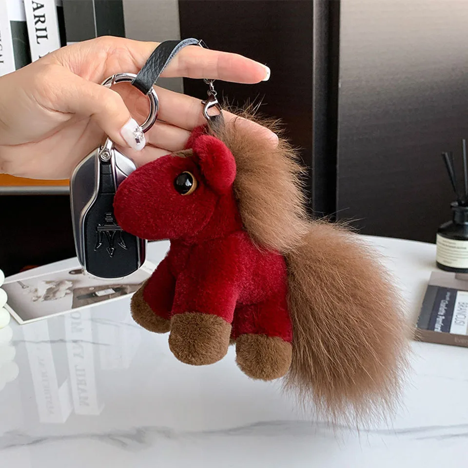Trendy Plush Keychain For Woman Rabbit Cute Keyring Charm Horse Plush Bag Charm Key Chain Accessory For Keychain For Bags
Trendy Plush Keychain For Woman Rabbit Cute Keyring Charm Horse Plush Bag Charm Key Chain Accessory For Keychain For Bags