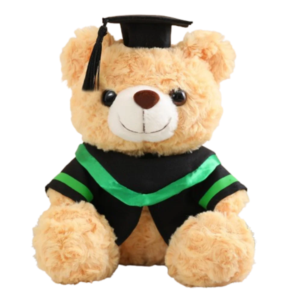 Cartoon 23/28cm Doctor Cap Graduation Bear Doll Cute Soft Bachelor Bear Plush Toy Stuffed Bear Animal Doll Party Favors
Cartoon 23/28cm Doctor Cap Graduation Bear Doll Cute Soft Bachelor Bear Plush Toy Stuffed Bear Animal Doll Party Favors