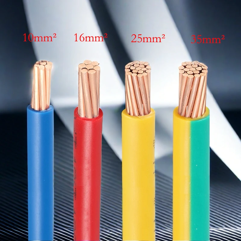 BV Copper Electric Cable 10mm²-120mm² 7 5 3 2AWG 2Meter Single Core Hard Wire Home Improvement Wire PVC Sheathed Copper Cable
BV Copper Electric Cable 10mm²-120mm² 7 5 3 2AWG 2Meter Single Core Hard Wire Home Improvement Wire PVC Sheathed Copper Cable
