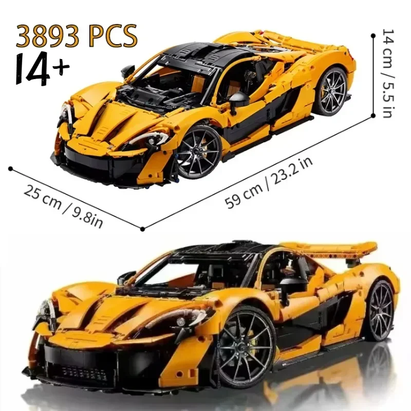 In Stock New 3893Pcs Technical P1 Building Blocks Compatible 42172 Moc Bricks Model for Adults Sports Car Toys for Boys Gifts
In Stock New 3893Pcs Technical P1 Building Blocks Compatible 42172 Moc Bricks Model for Adults Sports Car Toys for Boys Gifts