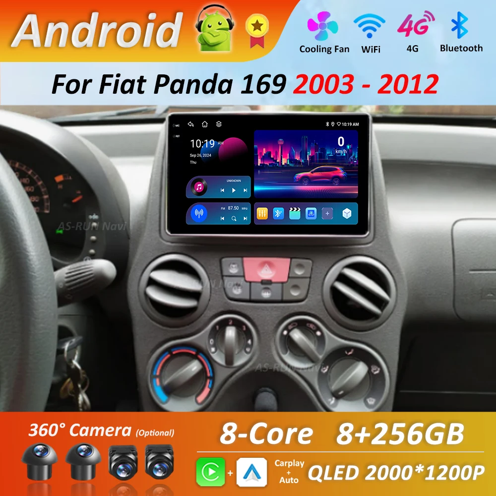 Автомобильный радиоприемник Andoird 14, интеллектуальная система для Fiat Panda 169 2003-2012 авторадио DVD 4G LTE 2 DIN стерео BT мультимедийный DSP
Автомобильный радиоприемник Andoird 14, интеллектуальная система для Fiat Panda 169 2003-2012 авторадио DVD 4G LTE 2 DIN стерео BT мультимедийный DSP