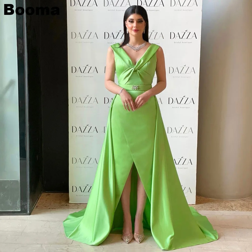 Booma Green Stain Mermaid Formal Occasion Dresses V Neck Sleeves Bead Evening Dresses for Women High Low Party Prom Gowns Dubai
Booma Green Stain Mermaid Formal Occasion Dresses V Neck Sleeves Bead Evening Dresses for Women High Low Party Prom Gowns Dubai