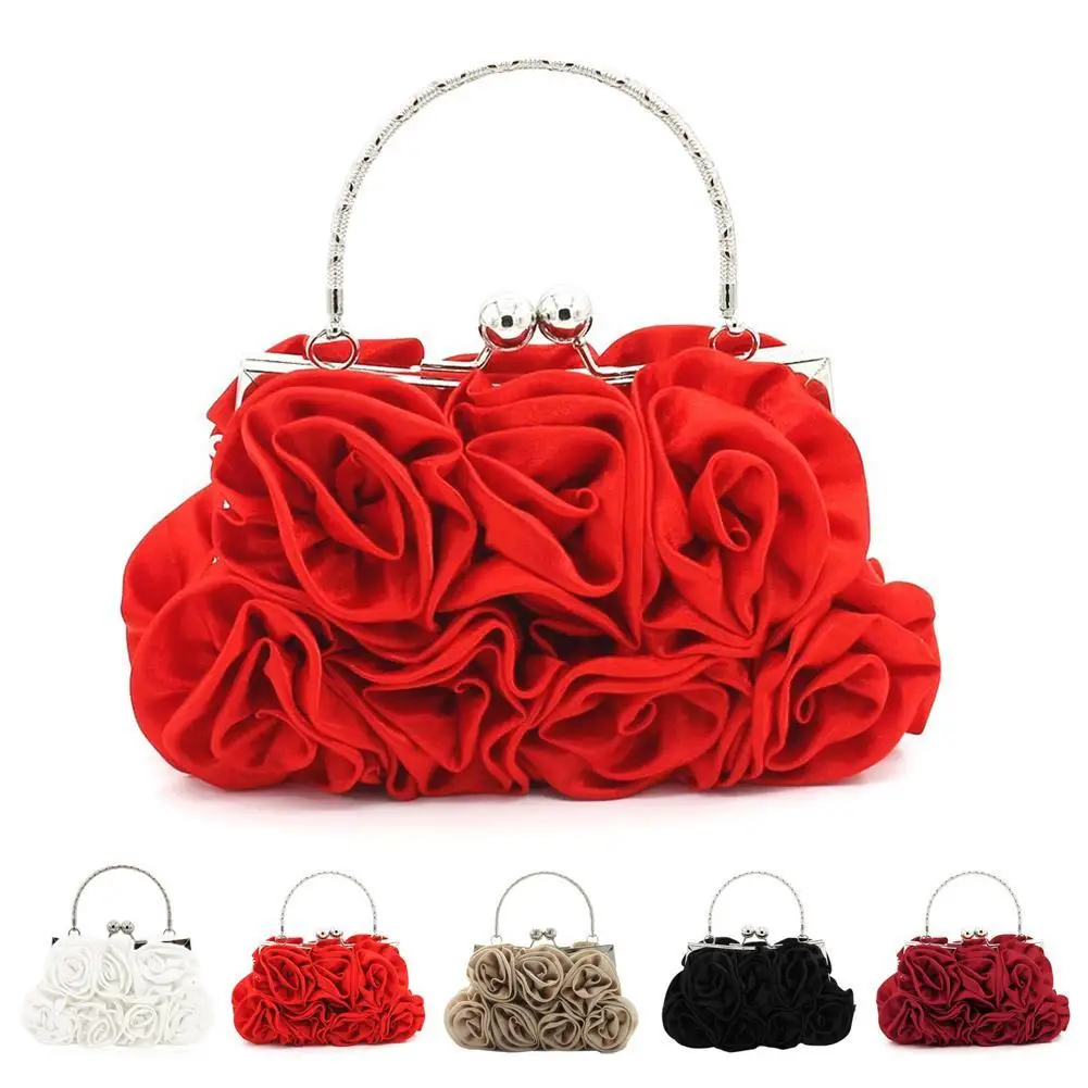 Роскошная сумка с цветком розы, модная 3D атласная сумка с блестками и розами, женская элегантная сумочка-клатч для свадьбы, банкета и вечера
Роскошная сумка с цветком розы, модная 3D атласная сумка с блестками и розами, женская элегантная сумочка-клатч для свадьбы, банкета и вечера
